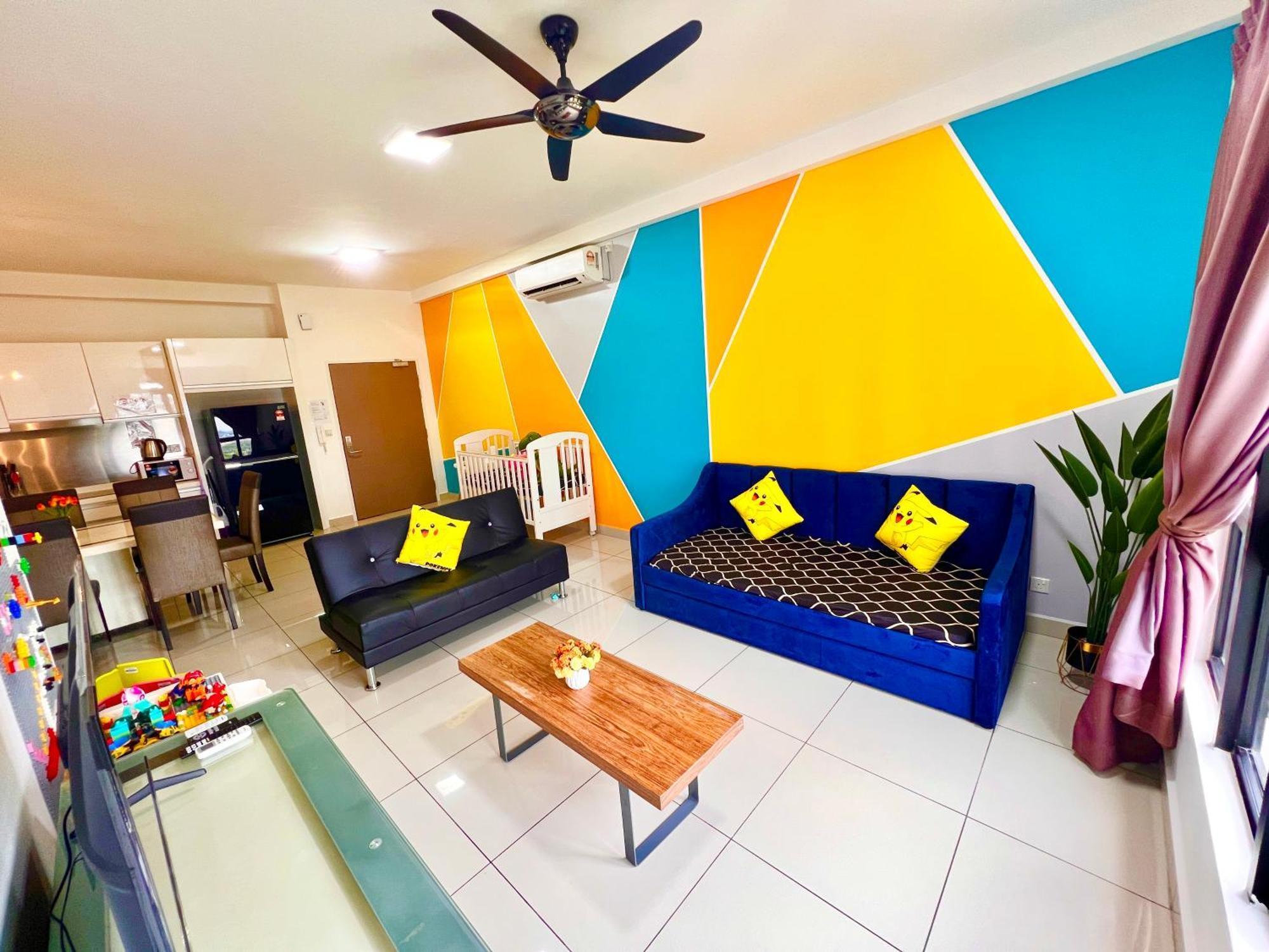Legoland-8min Walk At Kairos Comfort Spacious For Families 1-12pax Apartment *